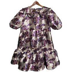 Anna Party Puff Kjole - str. L-XL