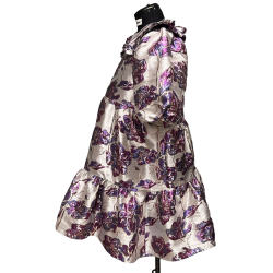 Anna Party Puff Kjole - str. L-XL