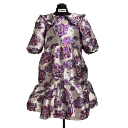 Anna Party Puff Kjole - str. L-XL